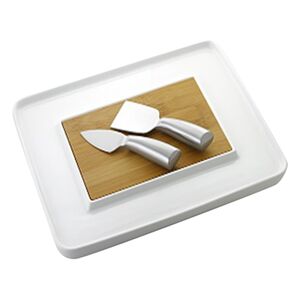 And-Living Rectangular Cheese Server Set with 2-Knife And-Living Rectangular Cheese Server Set with 2-Knife